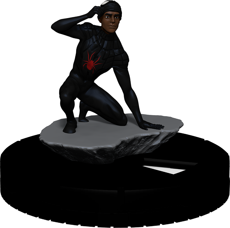 HeroClix: Marvel - Spider-Man Beyond Amazing - Play at Home Kit - Miles Morales