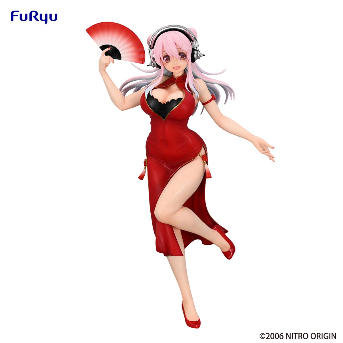 Super Sonico Trio-Try-It Figure China Dress Ver.