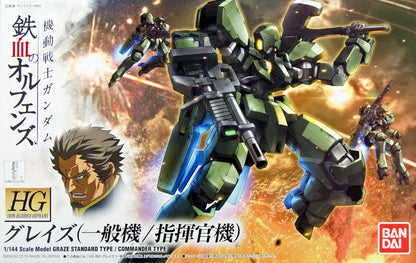 Bandai HG IBO 1/144 #02 Graze Standard/Commander Type "Gundam IBO" Model Kit