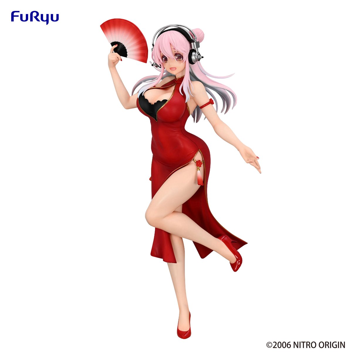 Super Sonico Trio-Try-It Figure China Dress Ver.