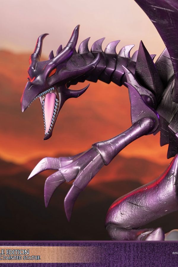 Yu-Gi-Oh! – Red-Eyes Black Dragon Purple Edition Statue | First 4 Figures