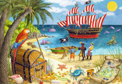 Puzzle: Pirates and Mermaids