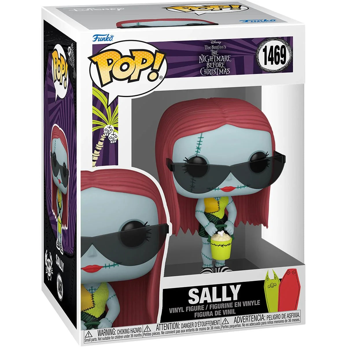 The Nightmare Before Christmas Sally with Glasses (Beach) Funko Pop!