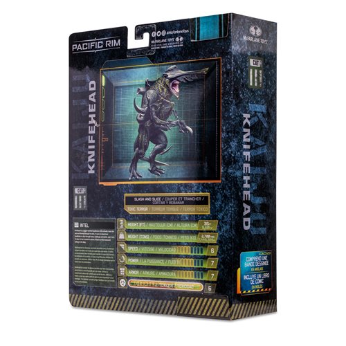 McFarlane Toys Pacific Rim Kaiju Wave 1 4-Inch Scale Action Figure with Comic Book - Choose a Figure