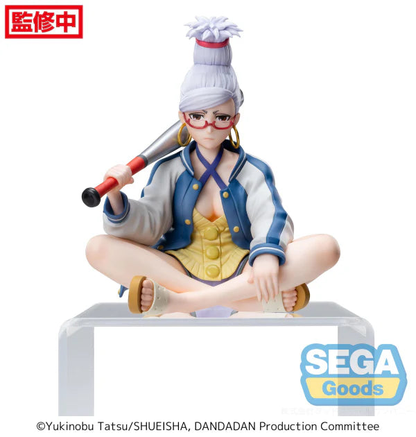 DAN DA DAN Seiko Ayase PM Perching Figure - Official SEGA Collectible - Super Anime Store