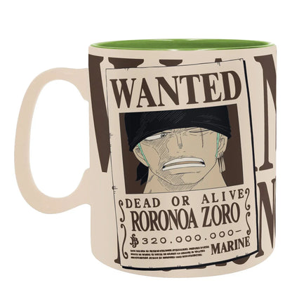 One Piece Zoro Mug and Coaster Gift Set