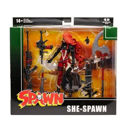 McFarlane Toys Spawn She-Spawn Deluxe 7-Inch Scale Action Figure