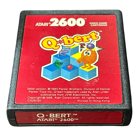 Q*bert [Red Label] - Atari 2600