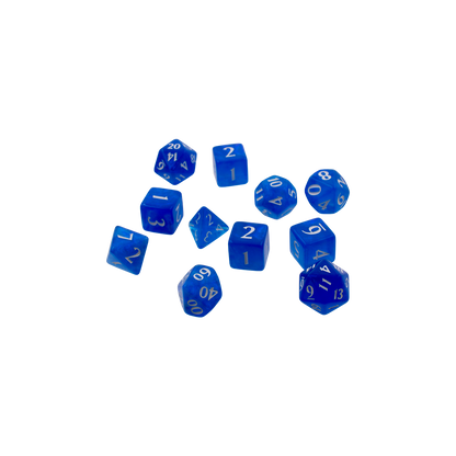 Ultra PRO: 11-Dice Set - Eclipse (Pacific Blue)