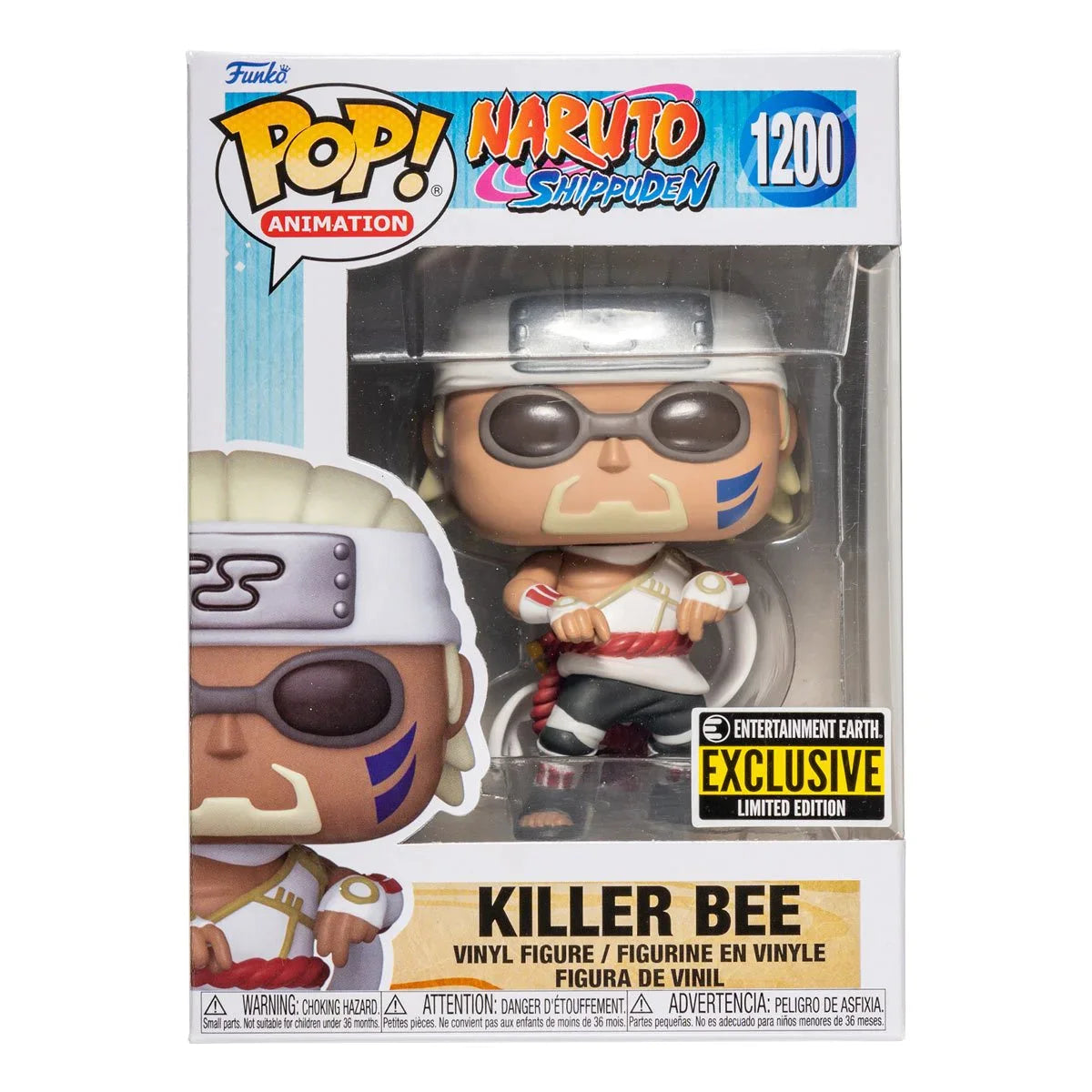 Funko Pop! Naruto Killer Bee - Entertainment Earth Exclusive