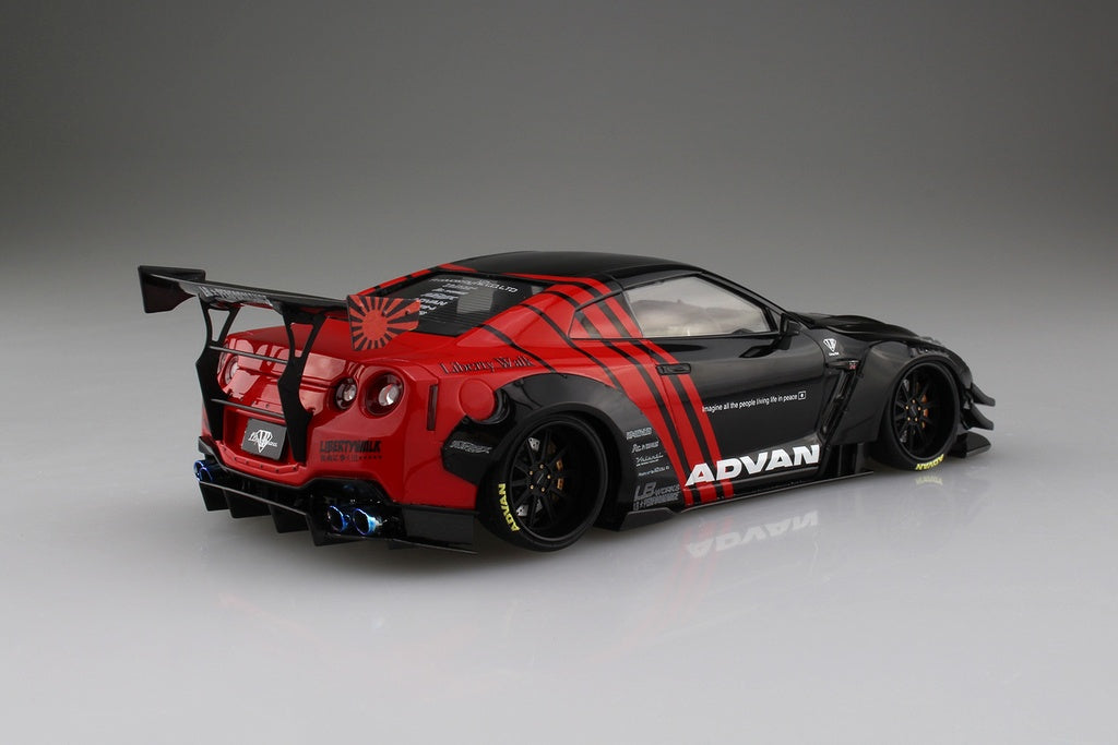 d*7様 新品未開封！LB★Works Nissan GT-R Advan 1/ 1/24 LB WORKS R35 GT-R Type 2 Ver.2 Model Kit | Aoshima Nissan GTR