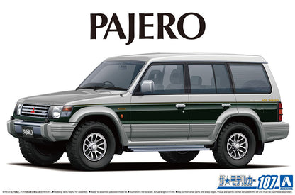 1/24 MITSUBISHI V43W PAJERO SUPER EXCEED '91 Model Kit