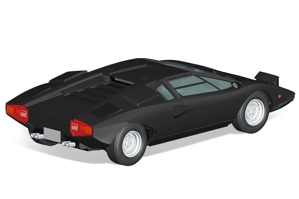 1/32 Lamborghini Countach LP400(Black) Model Kit