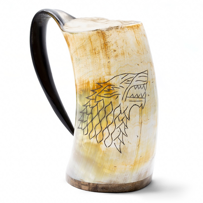 Horn Tankard Mug