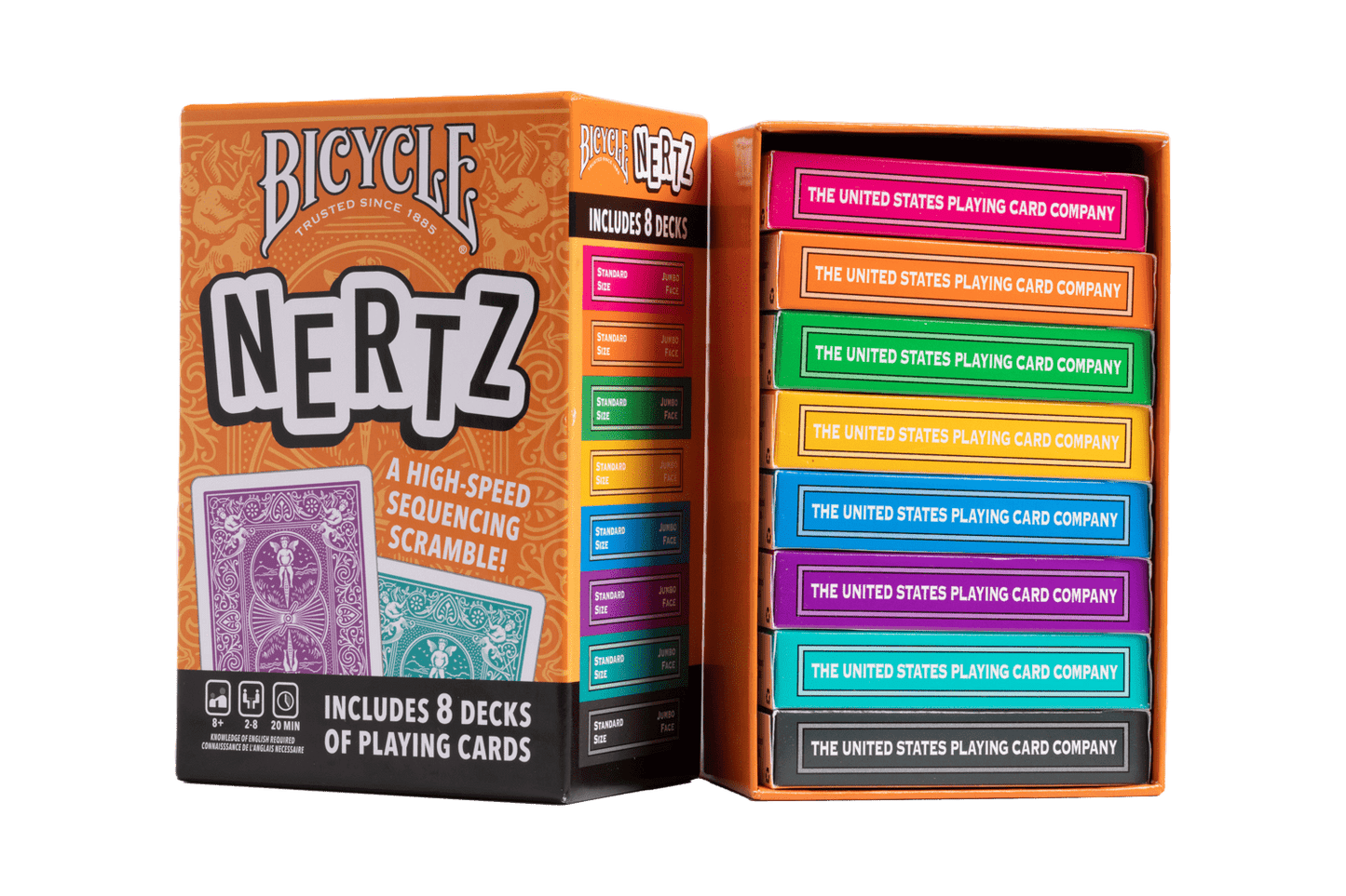 Bicycle Nertz Game Pack for up to 8 Players