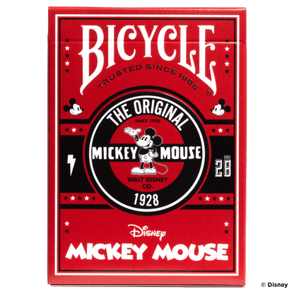 Disney Classic Mickey Mouse inspired Playing Cards by Bicycle