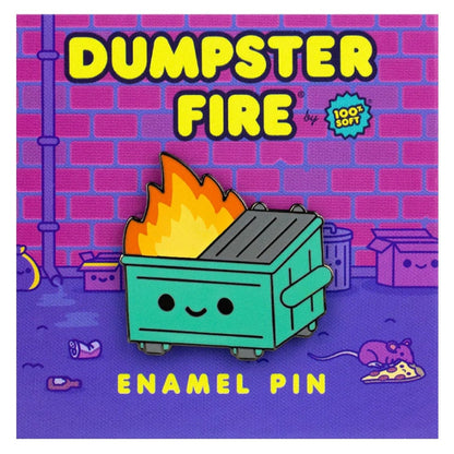 100% Soft: Pins (Dumpster Fire), Classic