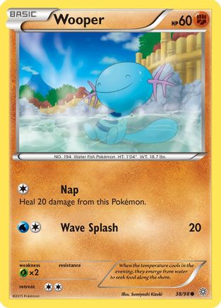 Wooper 038/98 - XY  Ancient Origins