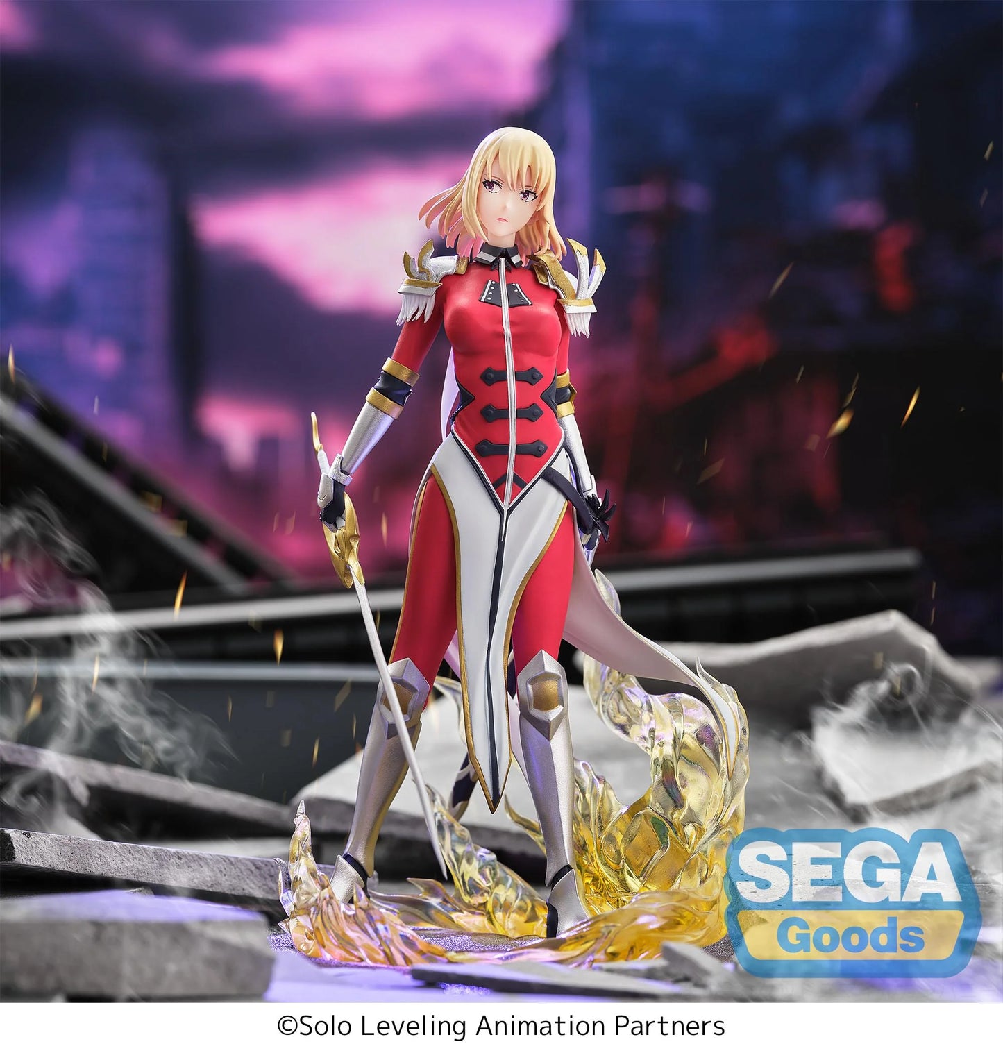 Solo Leveling Cha Hae-In XrossLink Figure | Official SEGA Anime Figure