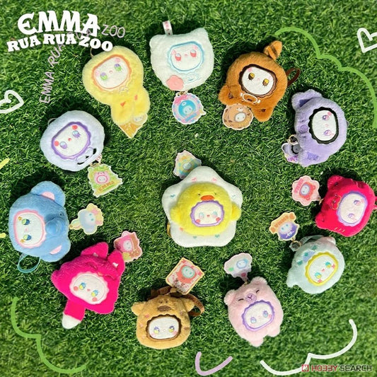 LUCKY EMMA Rua Rua Zoo Scented Plushes Keychain Series (1 Blind Box)