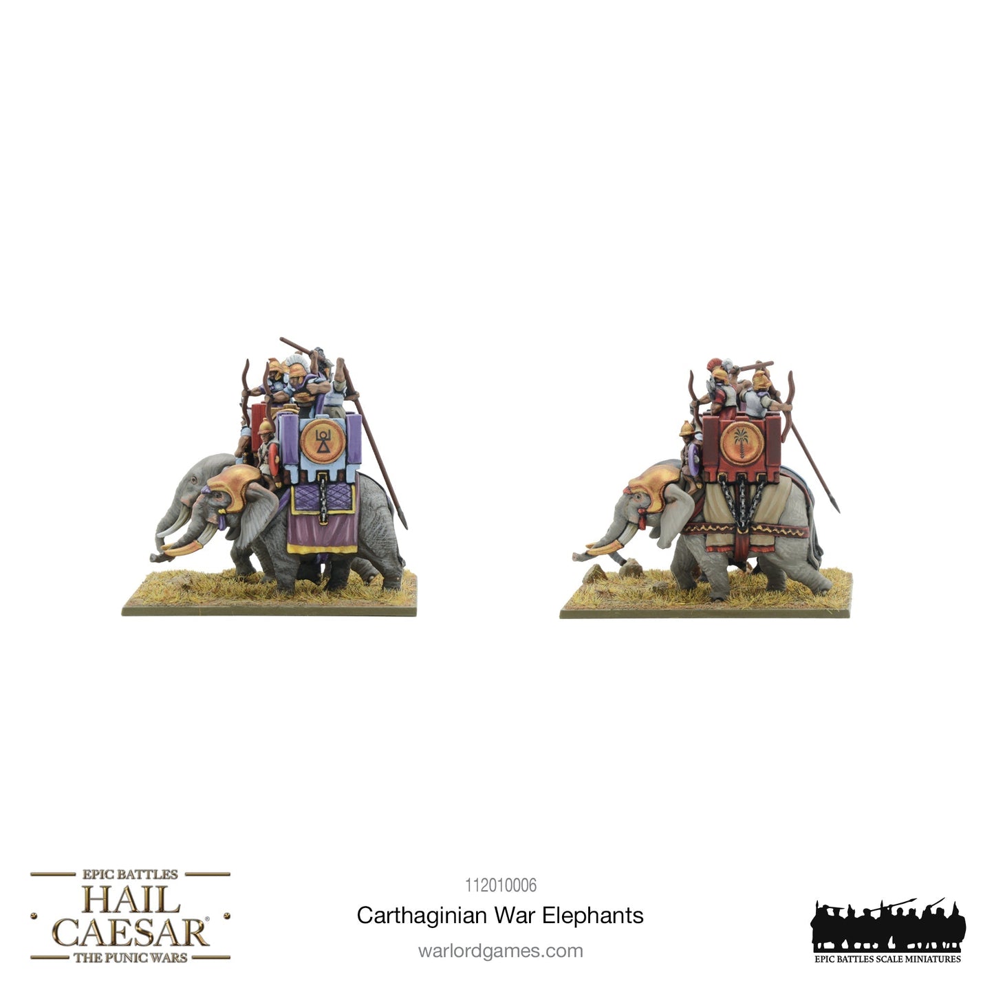 Hail Caesar Epic Battles: Punic Wars - Carthaginian War Elephants