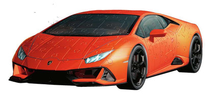 Puzzle: 3D Puzzle - Lamborghini Huracan - Orange