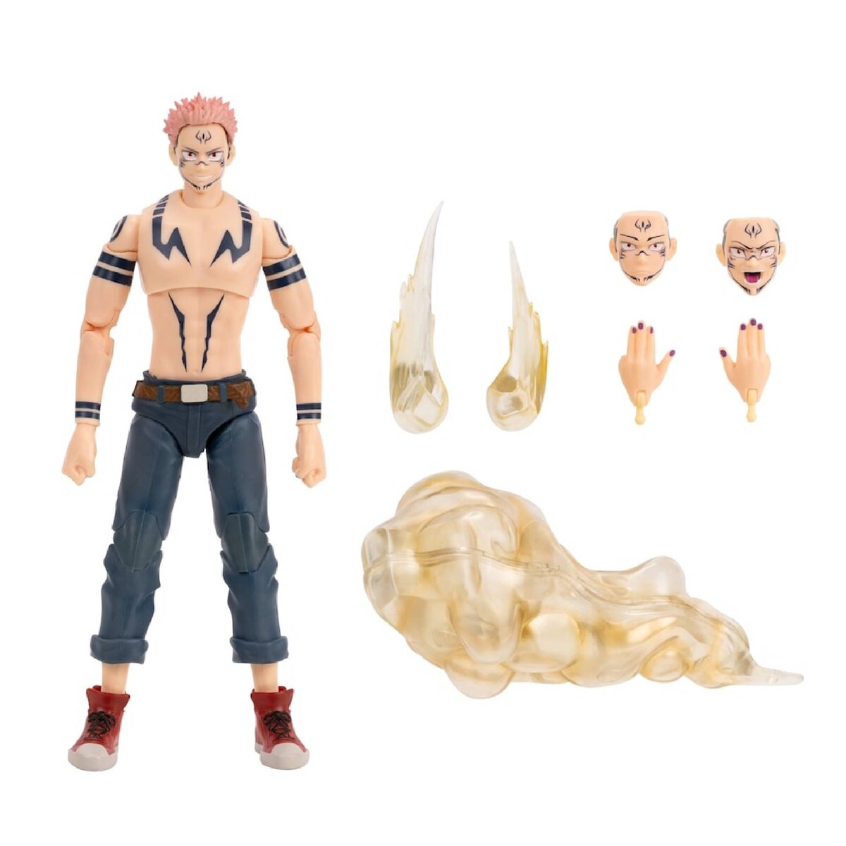 Total Anime Jujutsu Kaisen Ryomen Sukuna 6.5 inch Scale Action Figure