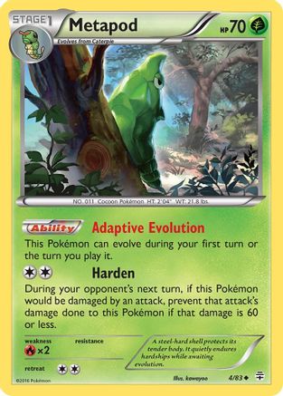 Metapod 004/83 - Generations