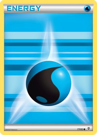 Water Energy 077/83 - Generations Reverse Holofoil