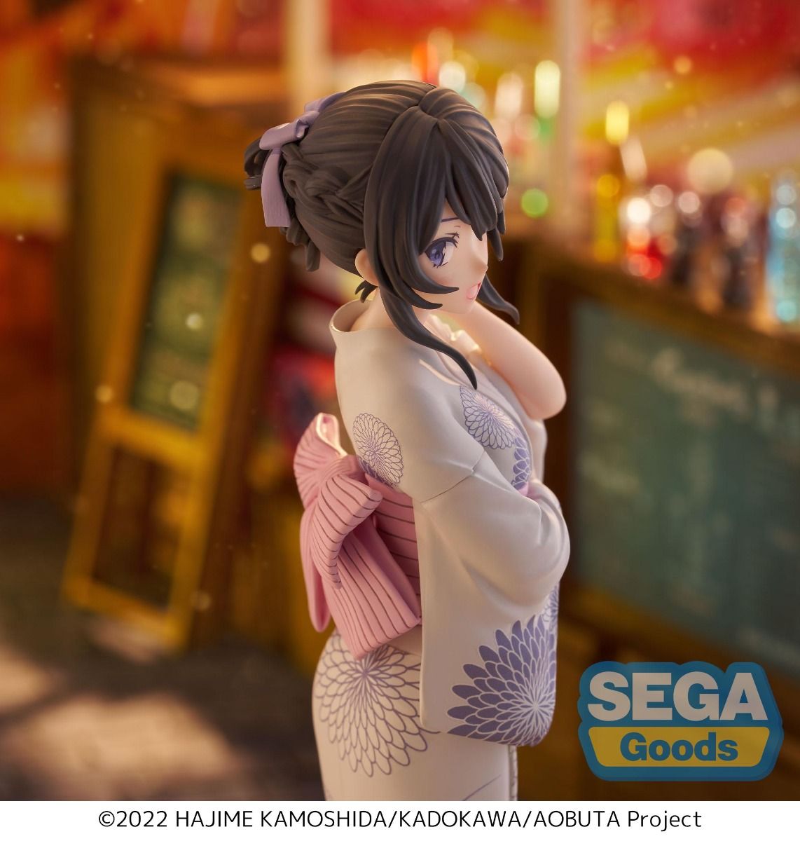Rascal Does Not Dream of Bunny Girl Senpai Mai Sakurajima Yukata Luminasta Figure - SEGA