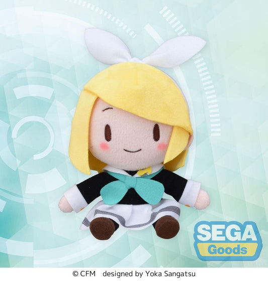 Vocaloid Kagamine Rin Uniform Ver. EX fuwa petit Hatsune Miku Series Mini Plush