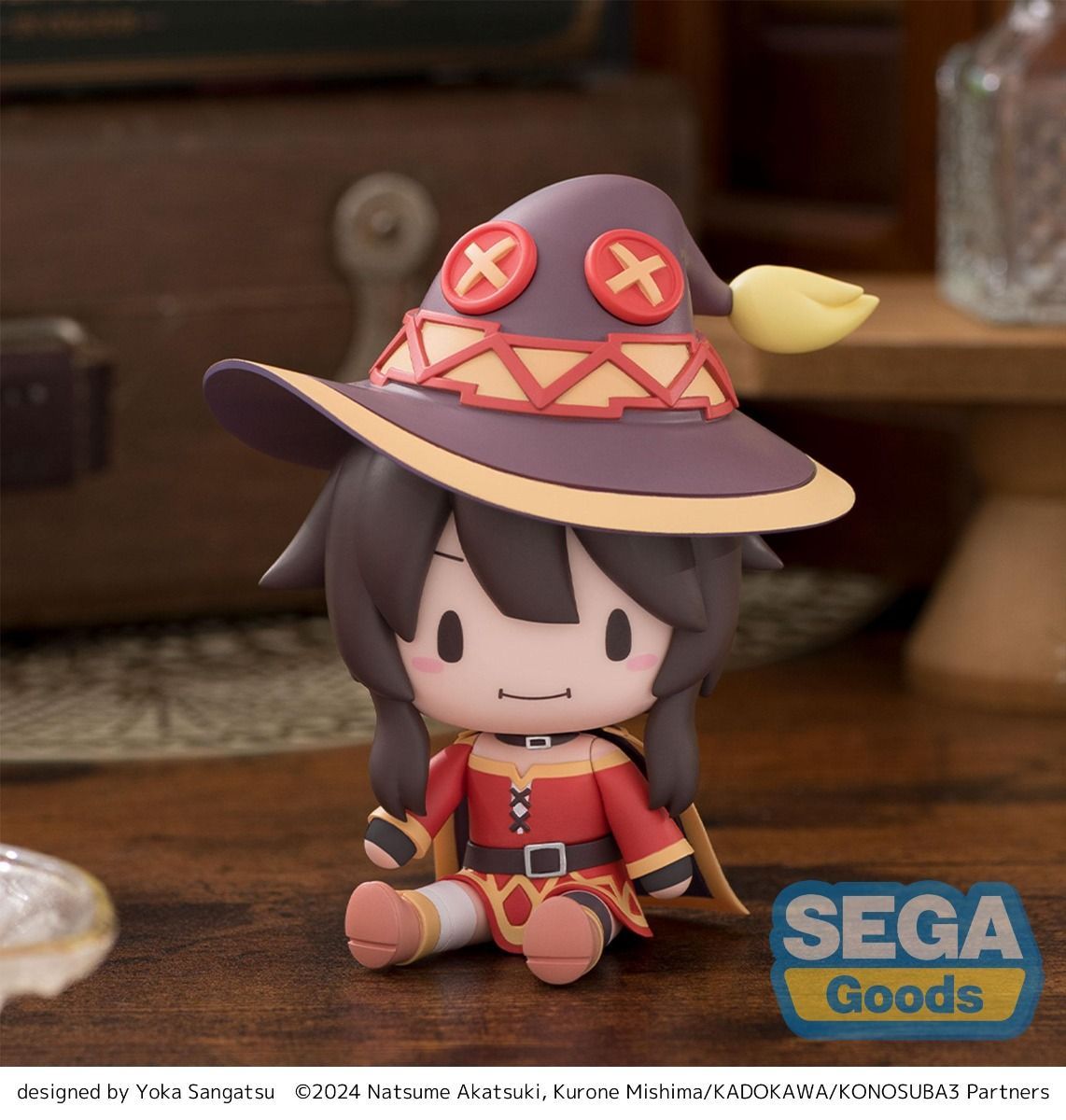 KonoSuba Megumin fuwa petit Chibi Figure - Season 3 - SEGA