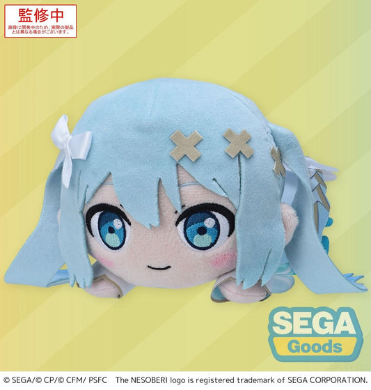Vocaloid Hatsune Miku NESOBERI Lay-Down Plush - Unshuttered SEKAI - SEGA