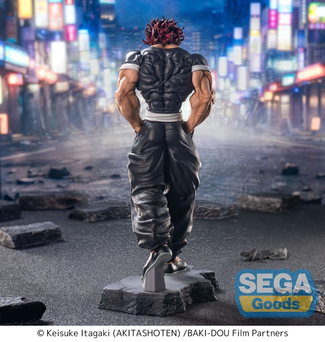 Baki-Dou Yujiro Hanma Luminasta Figure