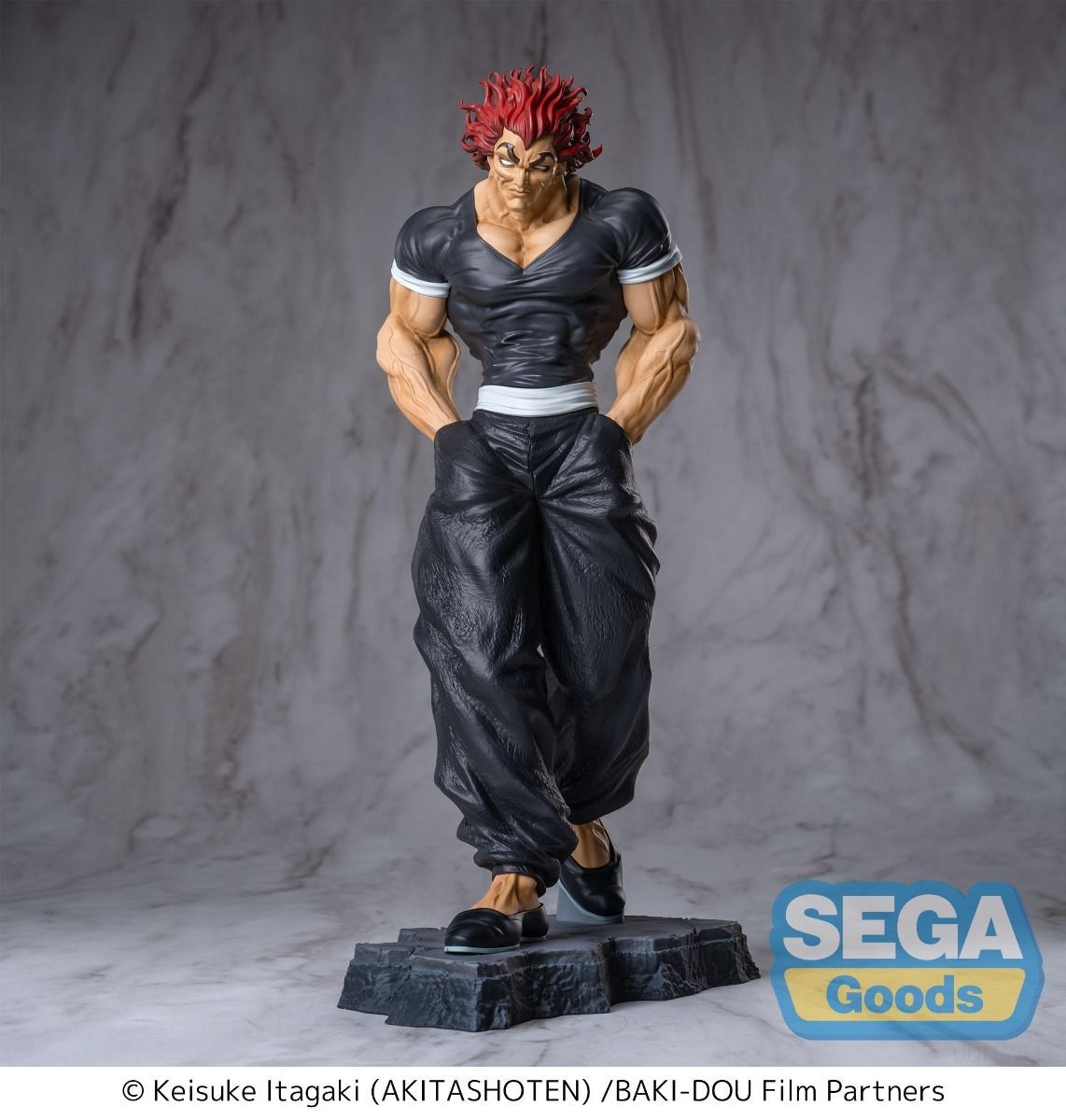 Baki-Dou Yujiro Hanma Luminasta Figure