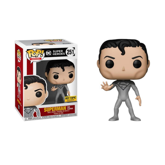 Funko DC Super Heroes Pop! Heroes Superman From Flashpoint Vinyl Figure Hot Topic Exclusive