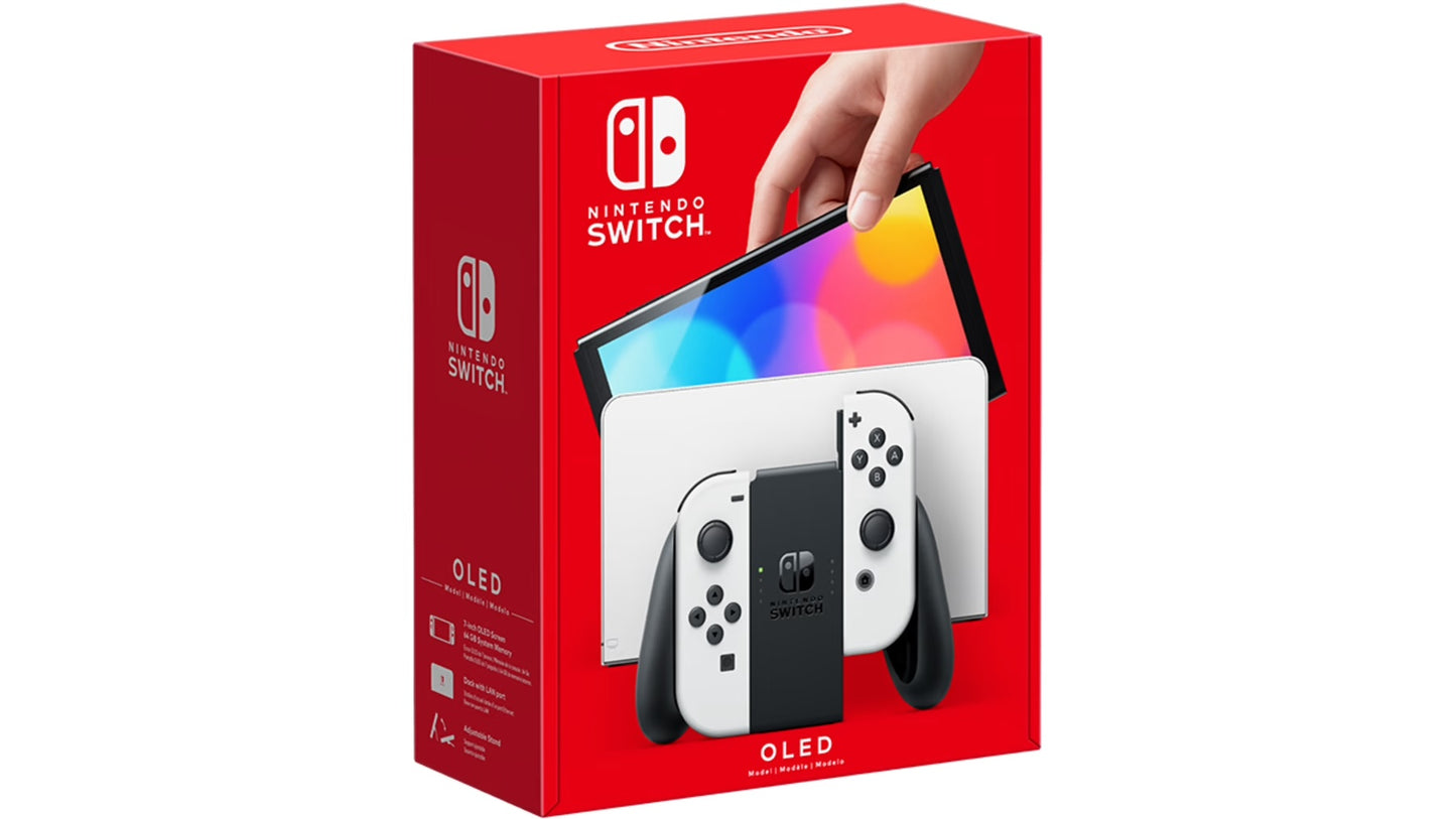 Nintendo Switch - OLED Model White set