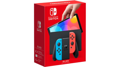 Nintendo Switch - OLED Model Neon Blue/Neon Red set