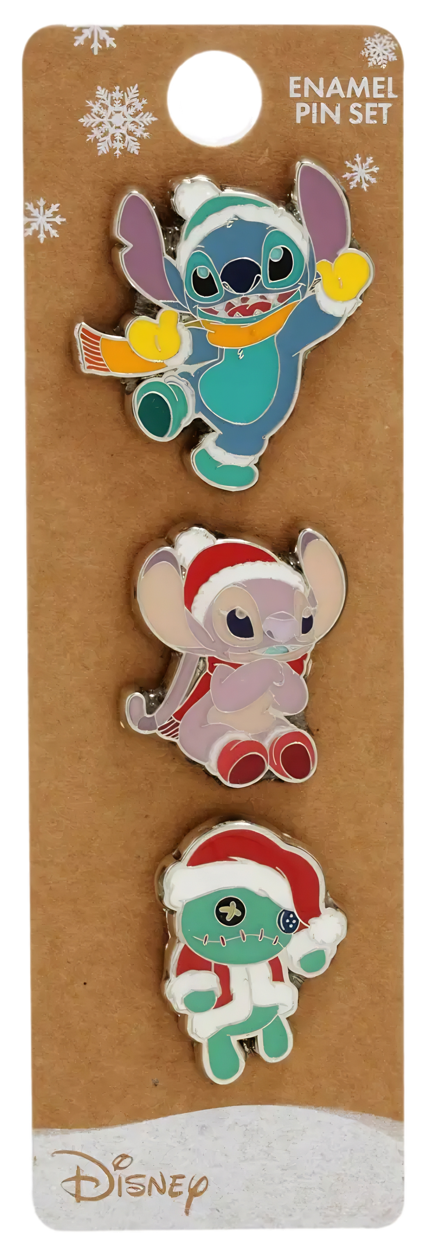 Disney: Pins, Lilo and Stitch Holiday (3-PK)