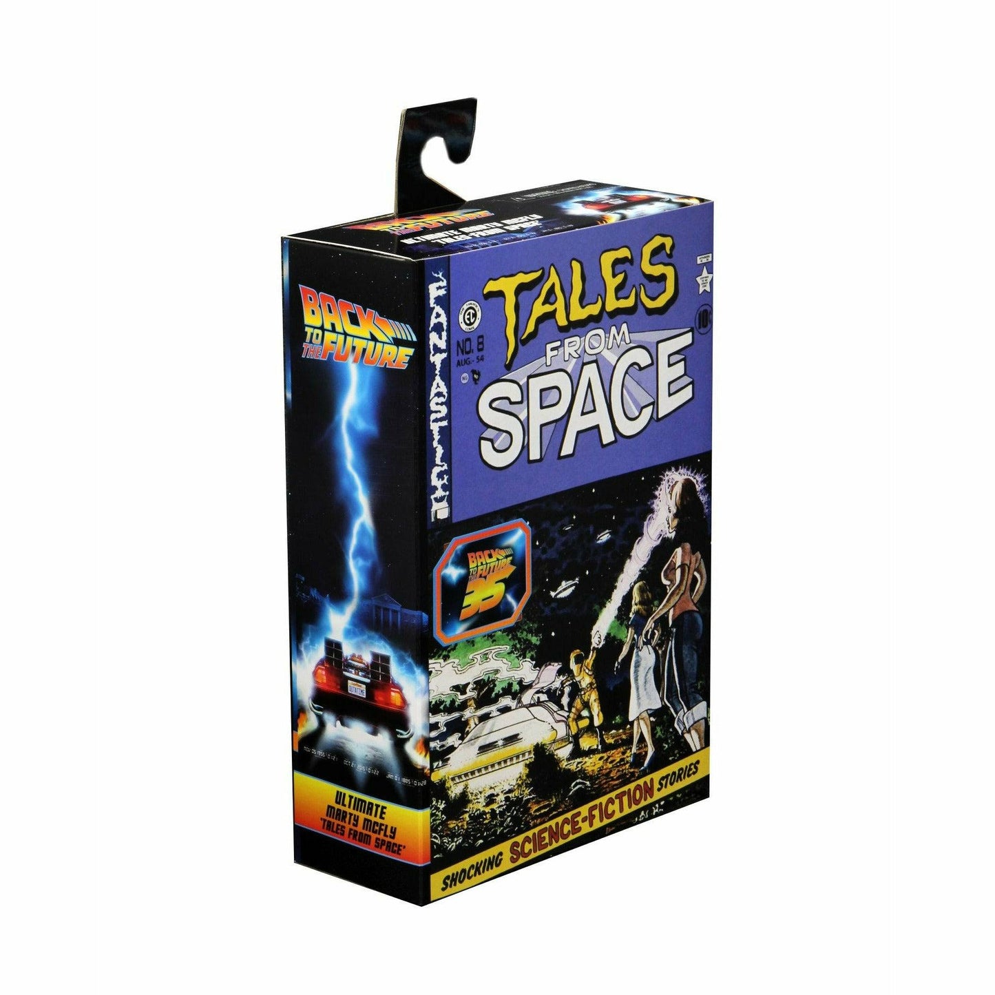 NECA Zurück in die Zukunft Actionfigur im 7-Zoll-Maßstab – Ultimate Marty McFly (1955 „Tales From Space“)