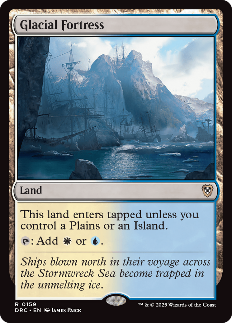 Glacial Fortress (DRC-159) - Commander: Aetherdrift