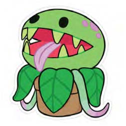 Squishable Venus Fly Trap Sticker