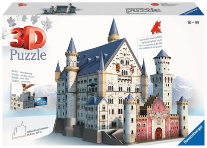 Puzzle: 3D Puzzle - Neuschwanstein Castle