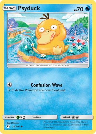 Psyduck 028/149 - SM Base Set