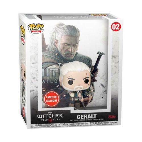 Funko POP! Game Cover: The Witcher 3 Wild Hunt Geralt GameStop Exclusive Vinyl Figure