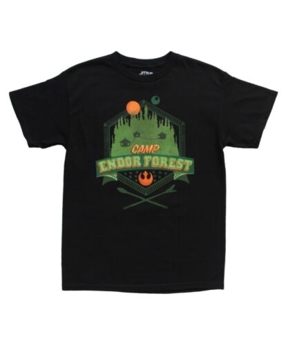 Star Wars Camp Endor Forest Adult T-Shirt