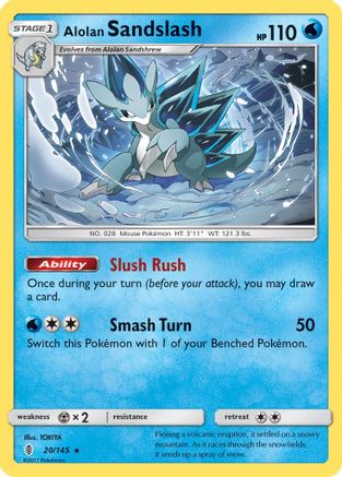 Alolan Sandslash 020/145 - SM  Guardians Rising