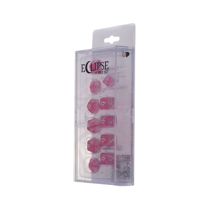 Ultra PRO: 11-Dice Set - Eclipse (Hot Pink)