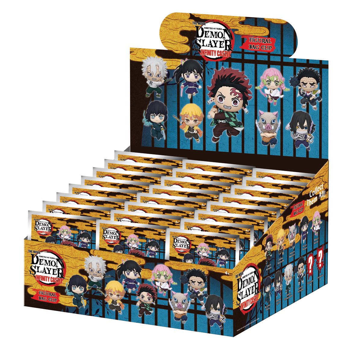 Demon Slayer: Kimetsu no Yaiba Infinity Castle 3D Foam Bag Clip Blind Bag