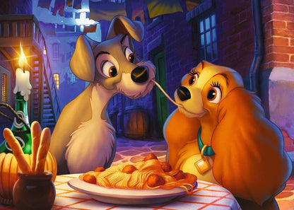 Puzzle: Disney - Lady and the Tramp Collector's edition